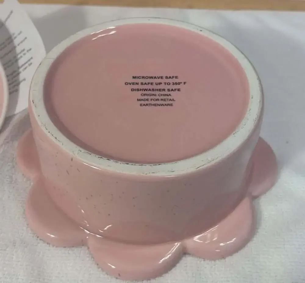 Target pink speckled